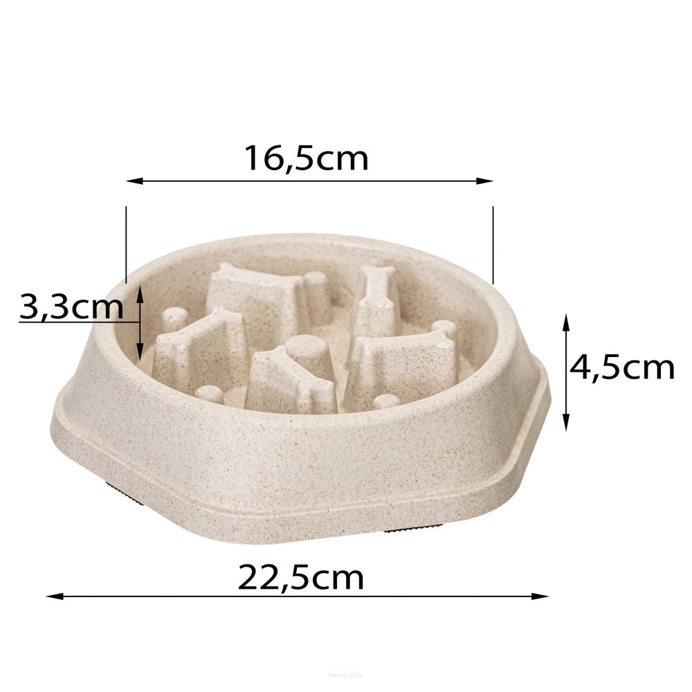 Söögikauss aeglaseks söömiseks 450ml