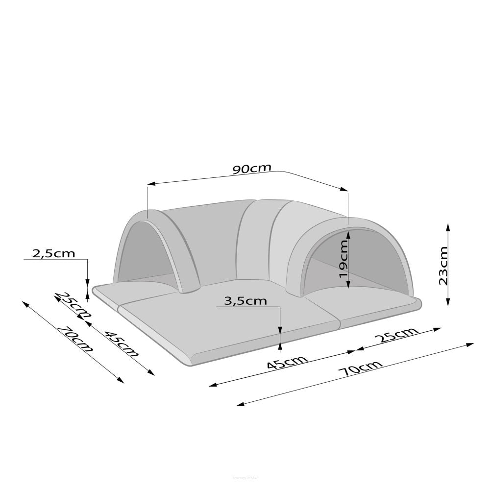 Hide and Sleep tunnel